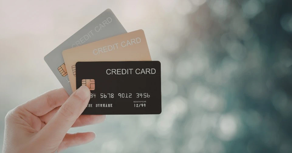 Line Up Three Credit or Debit Cards