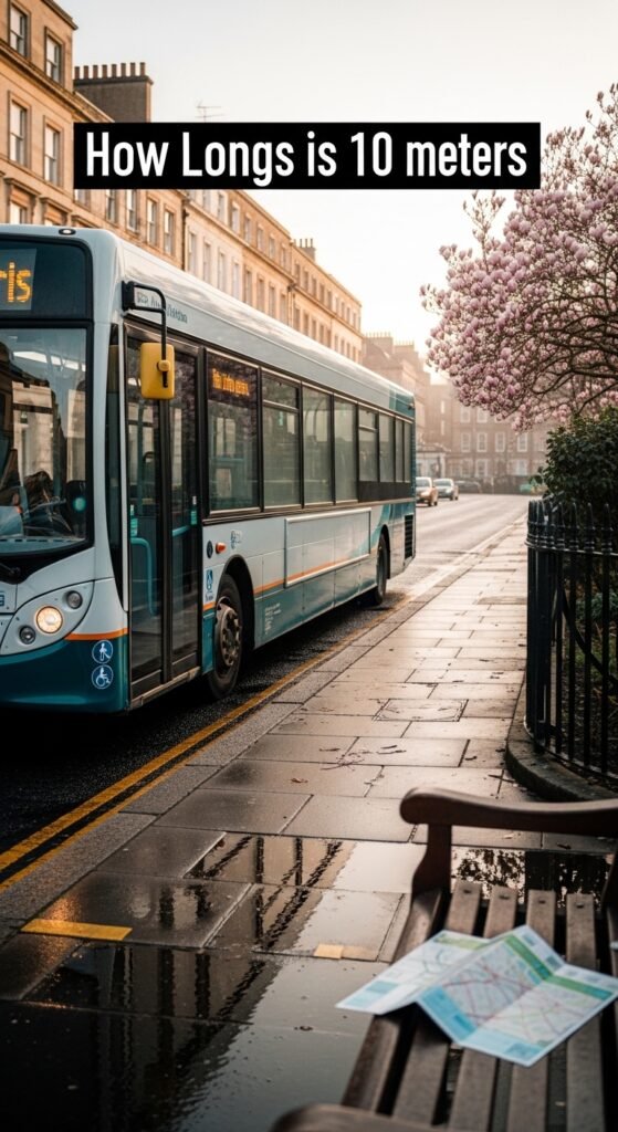 A City Bus — Almost Exactly 10 Meters