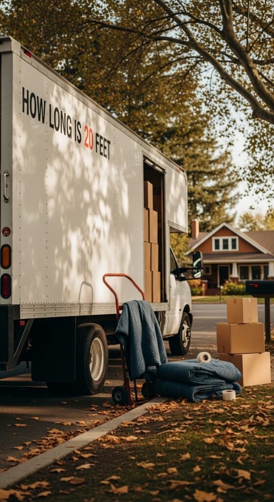 A Medium Moving Truck