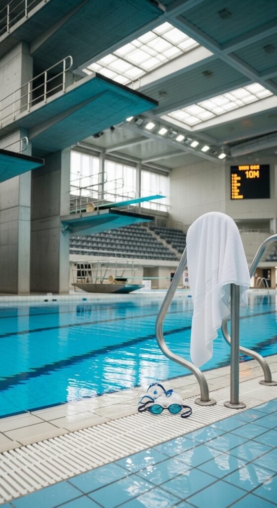 The 10-Meter Diving Platform — Exactly 10 Meters