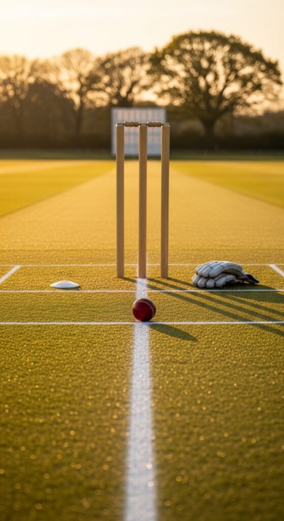 Half a Cricket Pitch