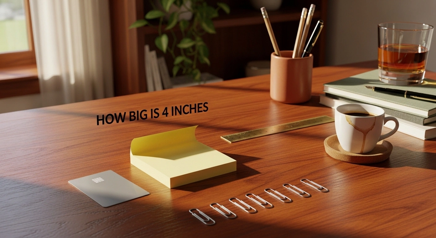 How Big Is 4 Inches