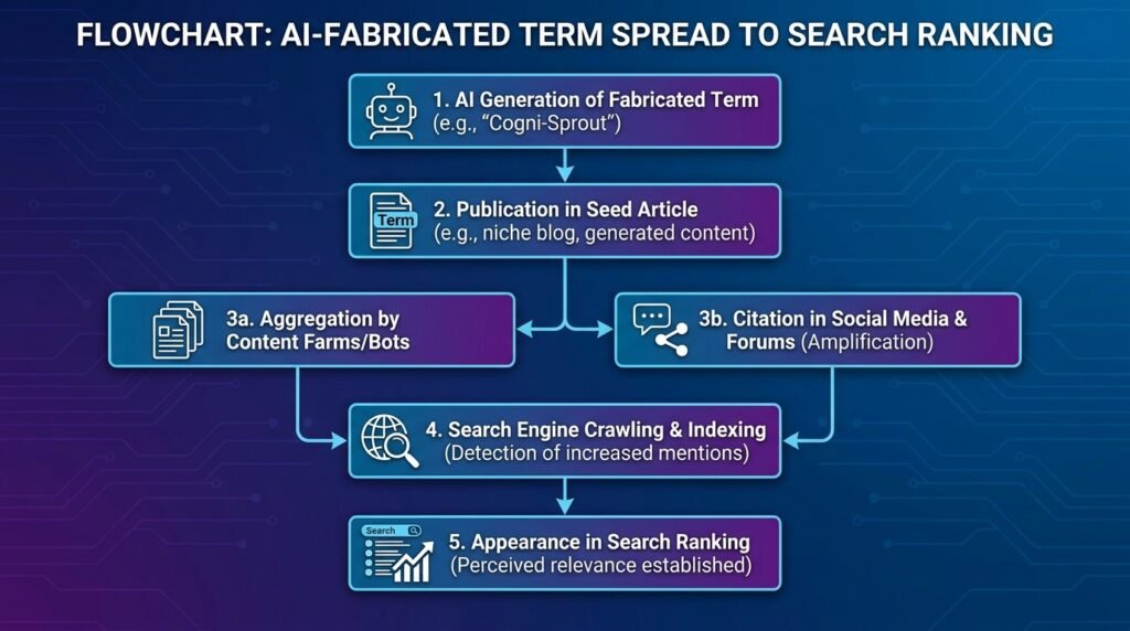How AI-generated SEO misinformation spreads through search engines