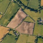 aerial view showing how big 700 acres looks from above